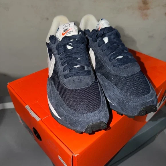 Nike Dark Blue and White Sacai
